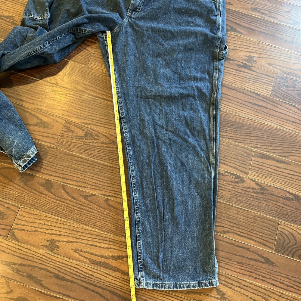 Vintage Y2K Lee Dungarees Carpenter Jeans Tag Size 44x32 (44x31) VF Jeanswear - Picture 14 of 16